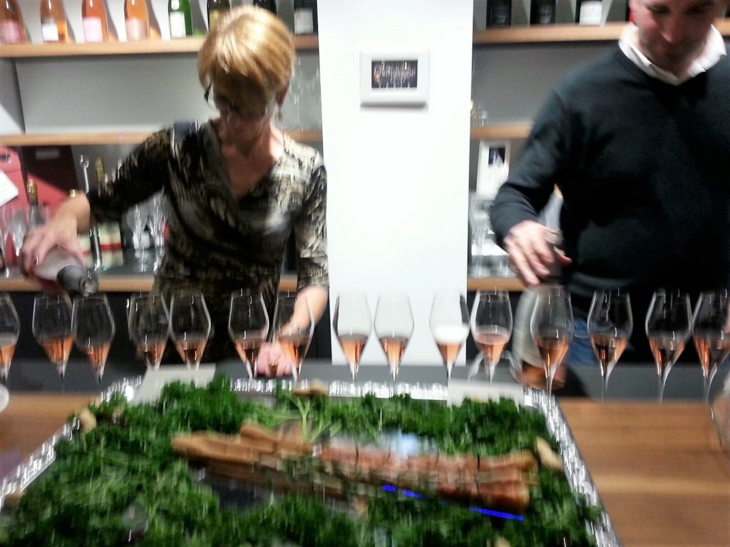 Champagnerprobe mit Flore Dauby & Fabien Grumier